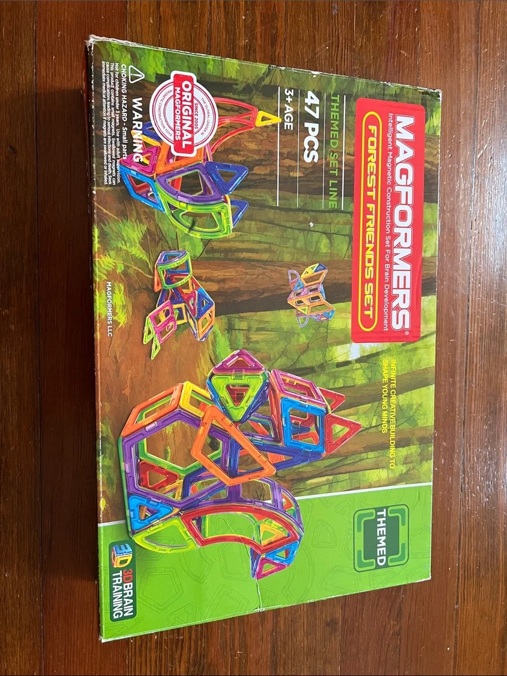 Magformers Forest Friends 47-Piece Magnetic Building Set - Multicolor
